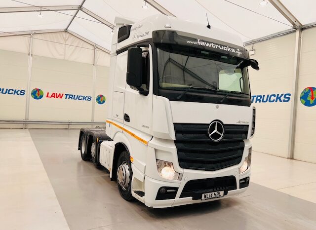 2014 Mercedes Actros 2545 6×2 Midlift Tractor Unit – Sleeper Cab full