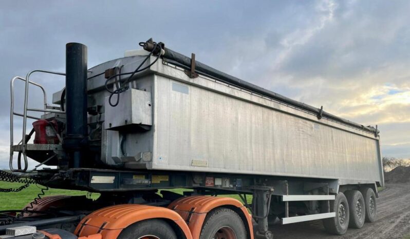 2003 Weightlifter aluminium Plank sided tipping trailer