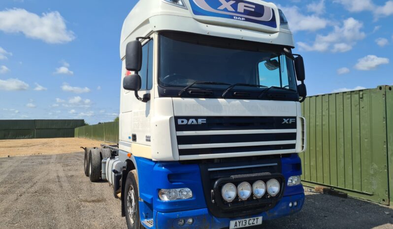 2013 DAF XF105.460 CHASSIS CAB  Right Hand Drive full