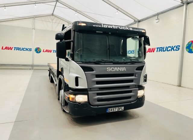 2007 Scania P270 6×2 10 Tyre Day Cab Flatbed – Sleeper Cab full