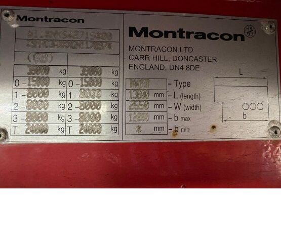 2016 Montracon MONTRACON in Curtain Siders Trailers full