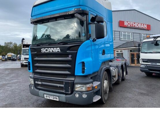 2007 SCANIA R420 in 6×2 Tractor Units