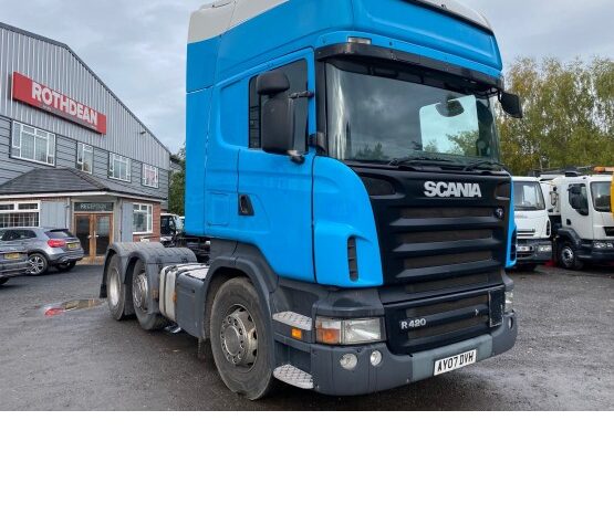 2007 SCANIA R420 in 6×2 Tractor Units full