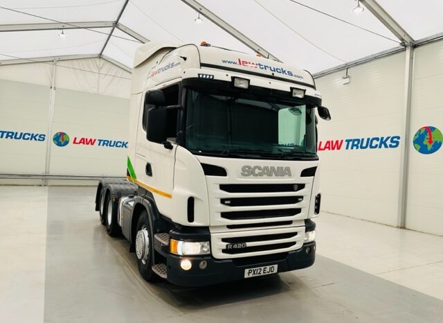 2012 Scania R420 PDE 6×2 10 Tyre Tractor Unit Manual – Sleeper Cab full
