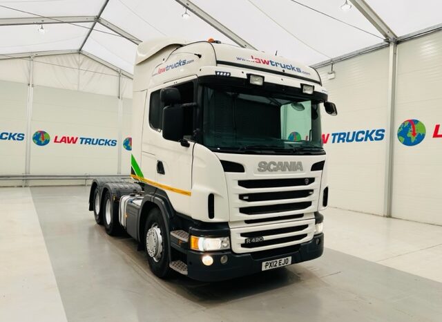 2012 Scania R420 PDE 6×2 10 Tyre Tractor Unit Manual – Sleeper Cab full