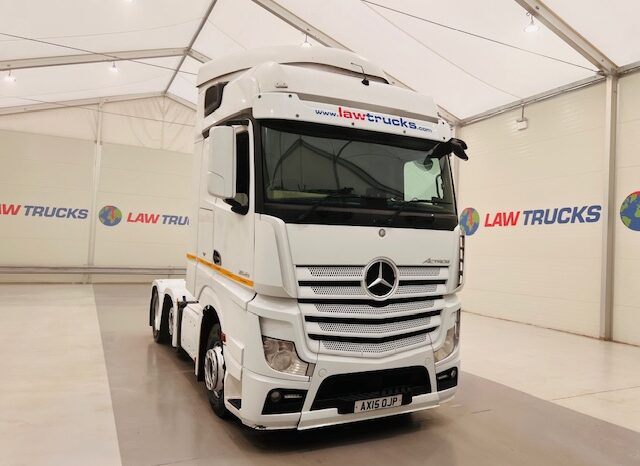 2015 Mercedes Actros 2545 6×2 Midlift Tractor Unit – Sleeper Cab full