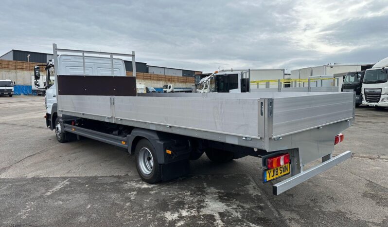 2018 18 Mercedes-Benz Atego 816 22′ Dropside – 3 seat, Manual  Dropside Ref No: YJ18 SWN full