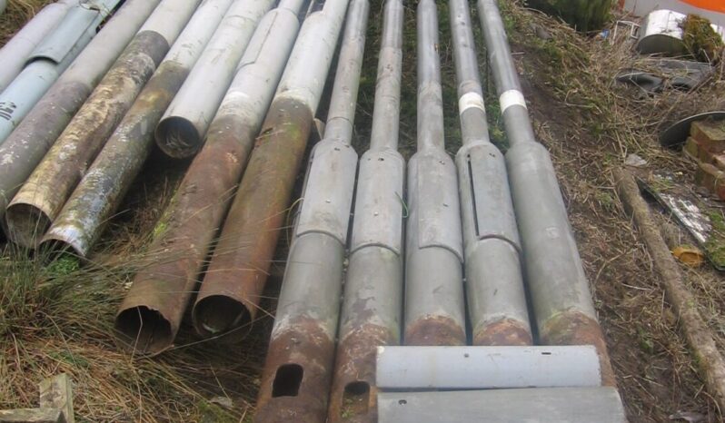 LAMP POLES LIGHTING / CAMERA POLES CLEAN TIDY USED CHOICE 5MTRS TO 12 MTRS full