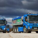 Volvo FMX Electric Tridem tippers
