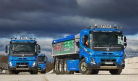 Volvo FMX Electric Tridem tippers
