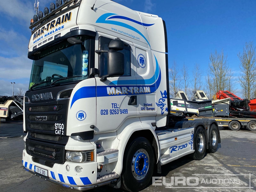 2017 Scania R730 Tractor Units For Auction: Dromore, NI – 17th & 18th May2024 @ 9:00am