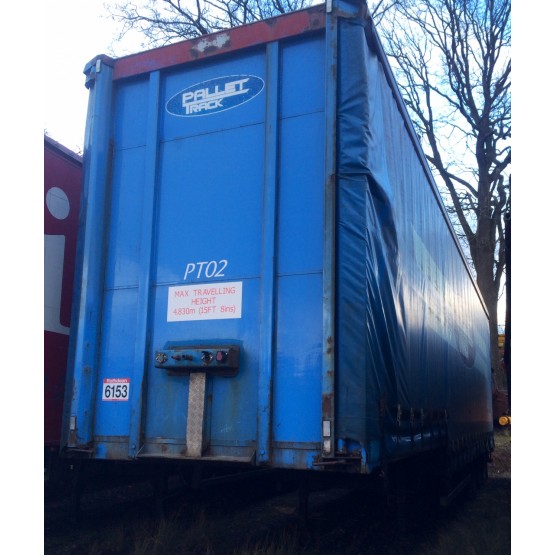 1997 SDC STEPFRAME in Curtain Siders Trailers