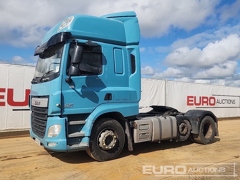 2016 DAF CF85-460 Tractor Units For Auction: Dromore, NI – 17th & 18th May2024 @ 9:00am