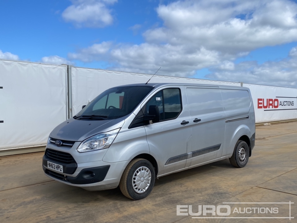 2014 Ford Transit Custom Vans For Auction: Dromore, NI – 17th & 18th May2024 @ 9:00am