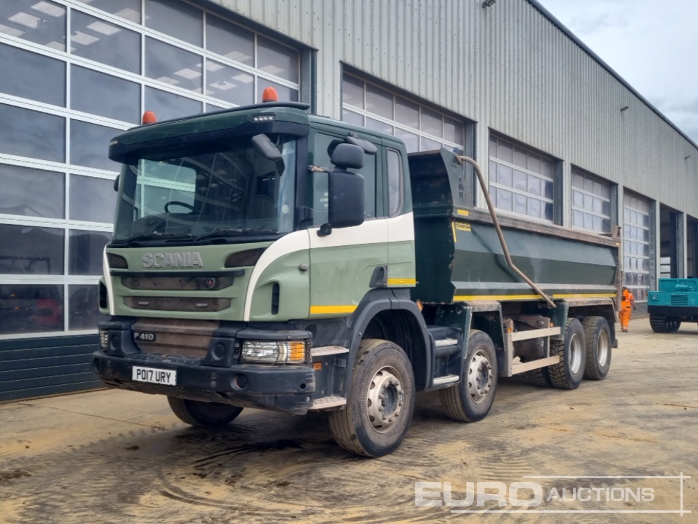 For Auction: Scania P410 Tipper Trucks For Auction: Leeds, GB 12th, 13th, 14th, 15th June 2024 @ 8:00am
