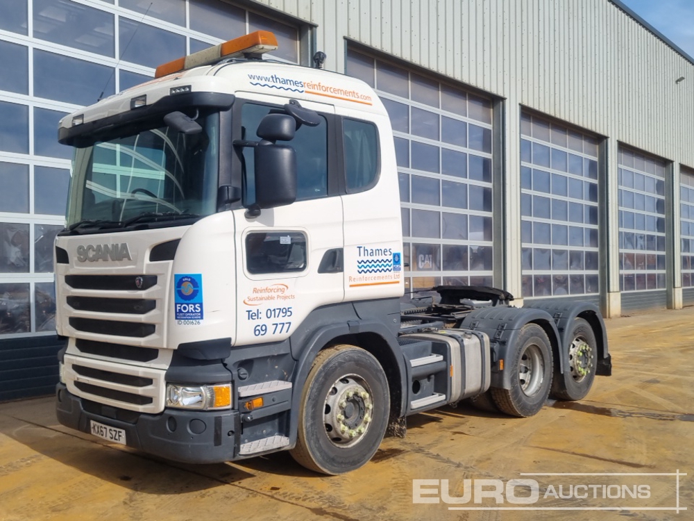 For Auction: 2018 Scania R450 Tractor Units For Auction: Leeds, GB 12th, 13th, 14th, 15th June 2024 @ 8:00am